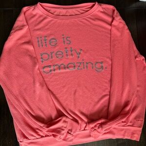 Peace Love World sweater